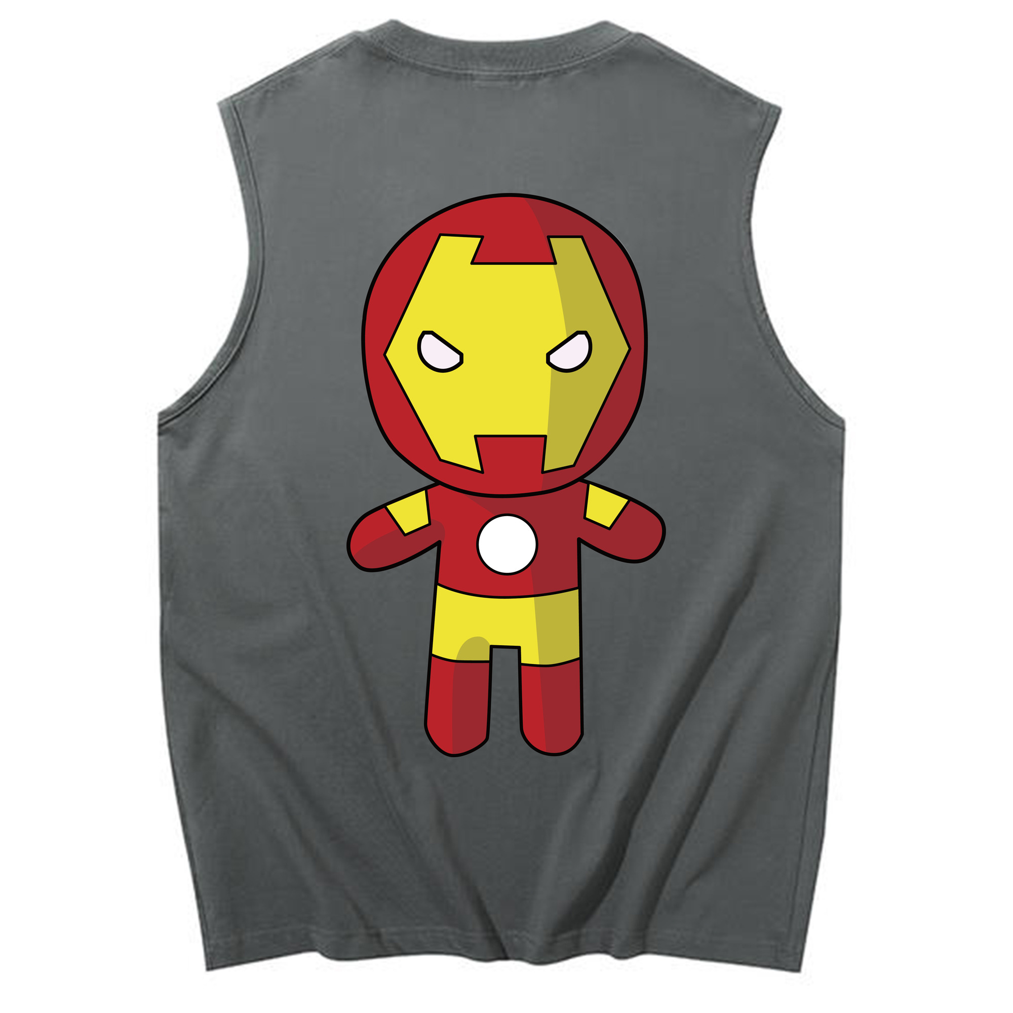（画像用） アベンジャーズ The Avengers コットン100％タンクトップ（背面プリント）